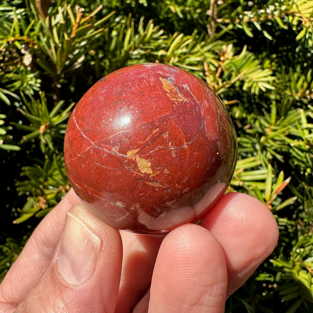 Red Jasper Sphere
