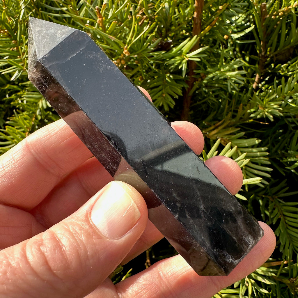 Black Rose Quartz Tower