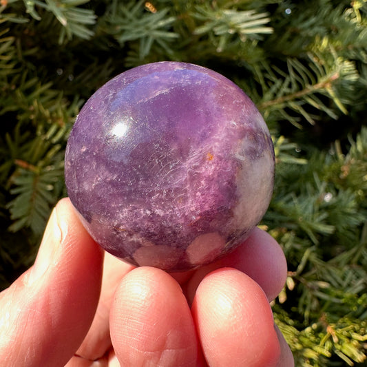 Lepidolite Sphere