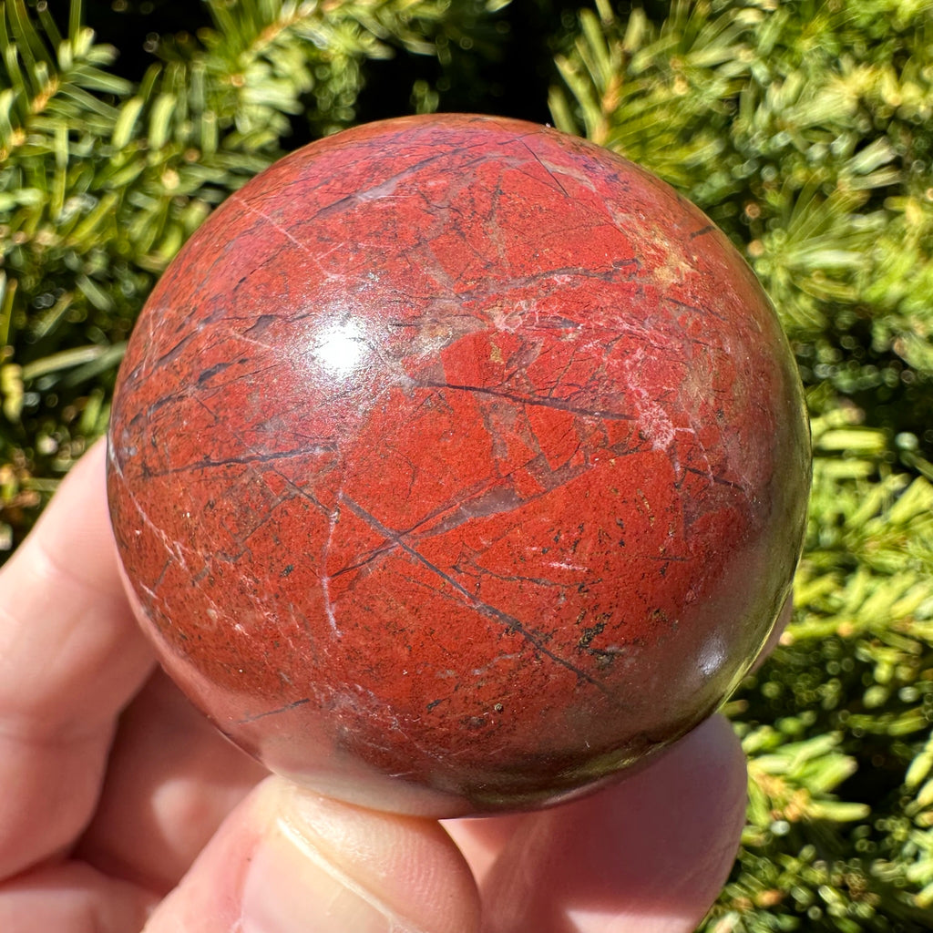 Red Jasper Sphere