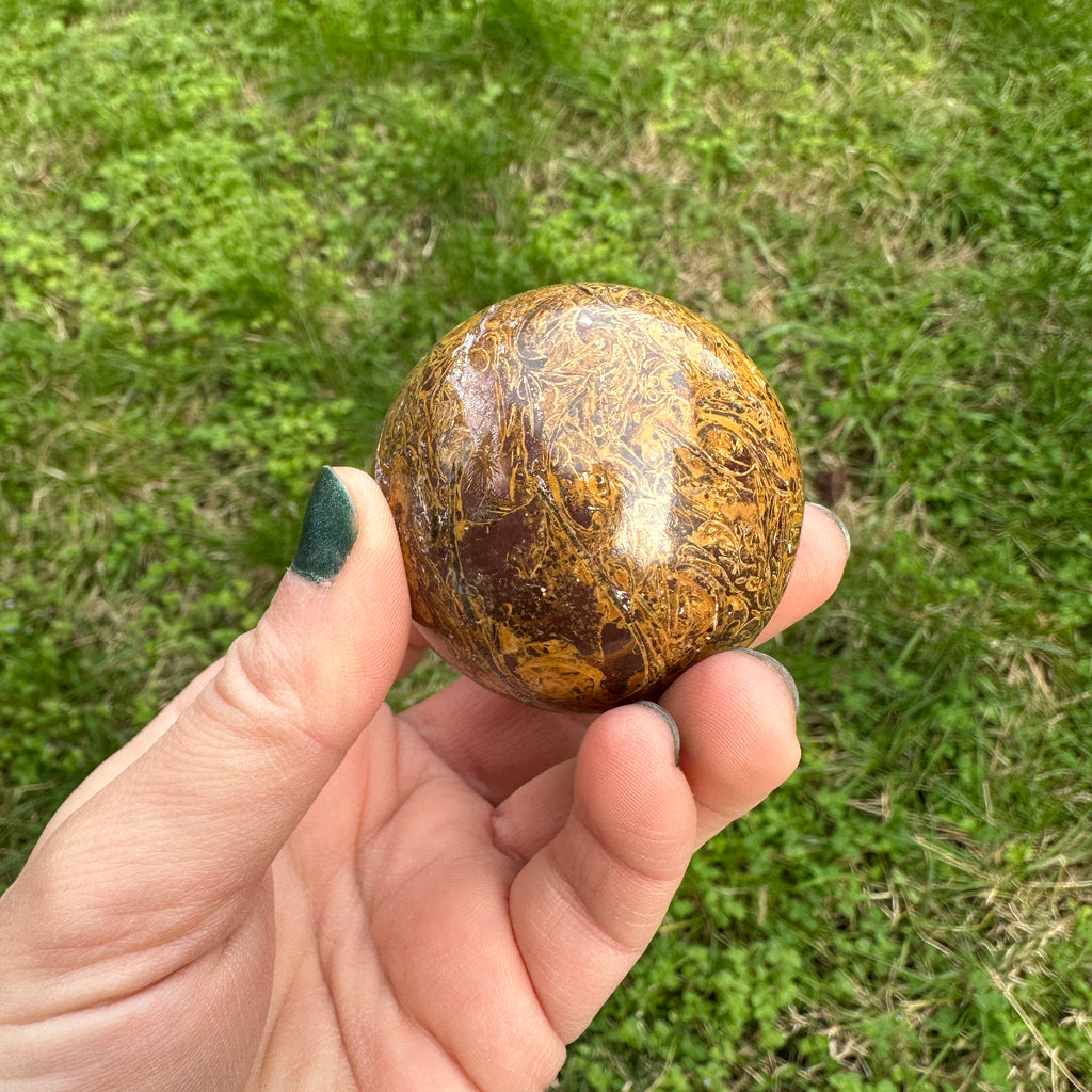 Calligraphy Stone Sphere