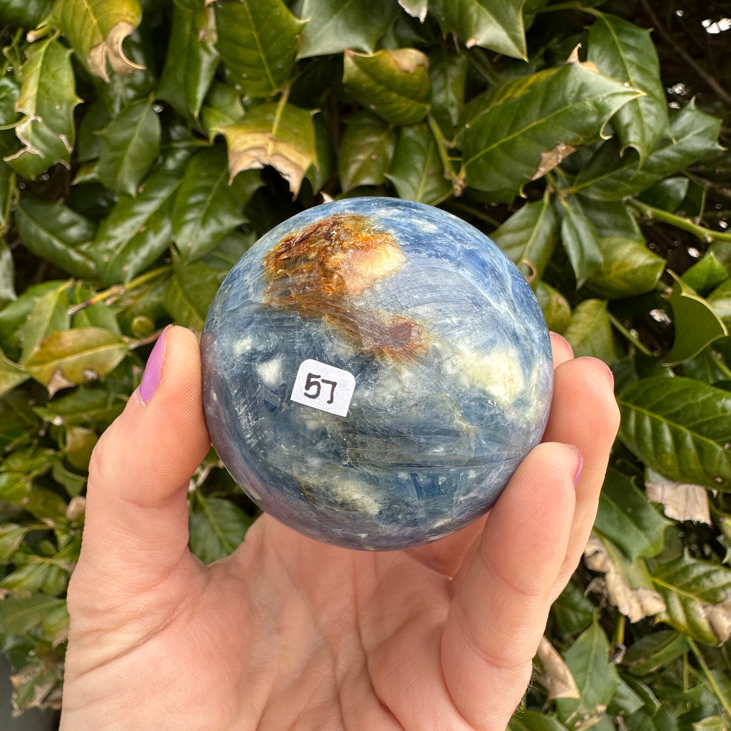 Blue Kyanite Sphere