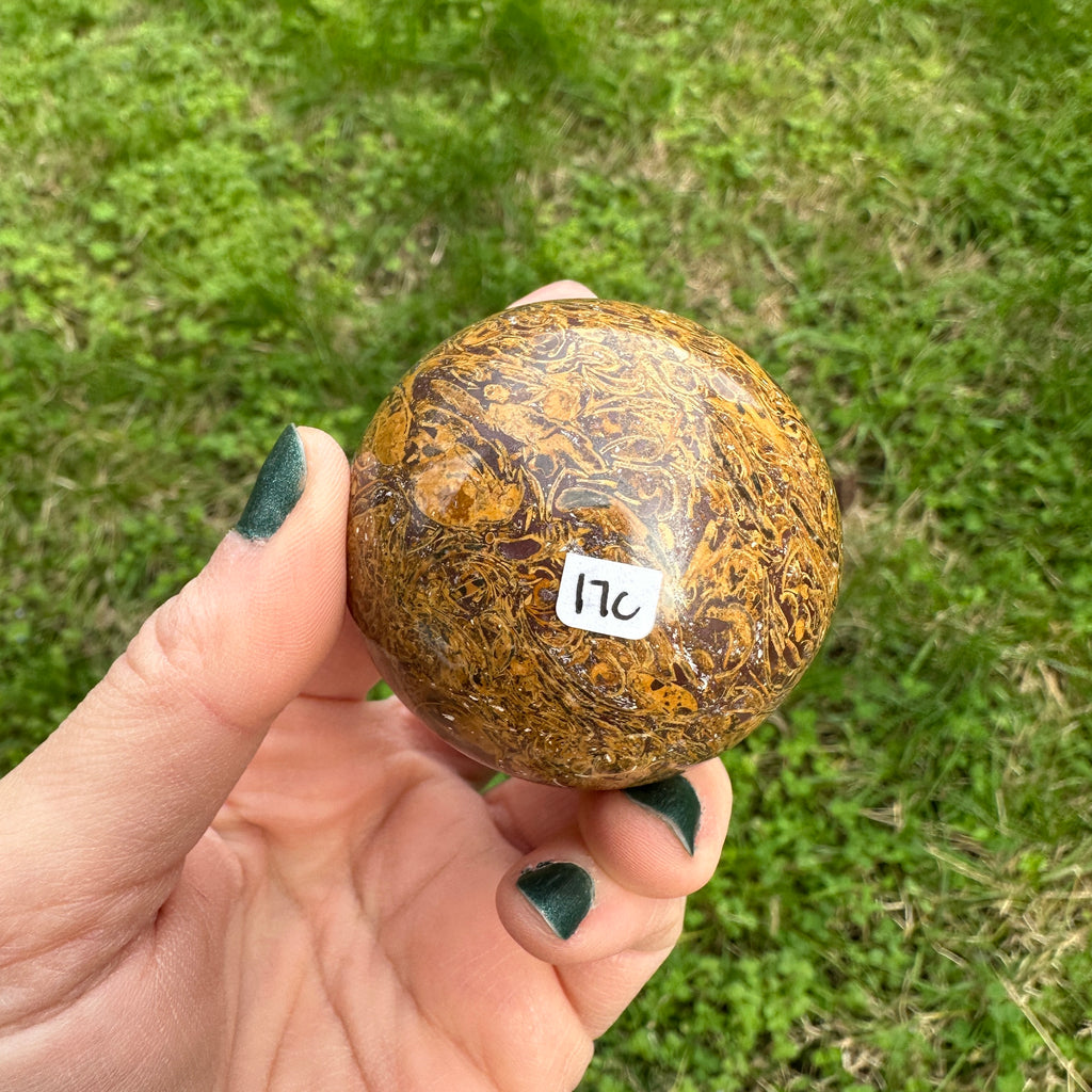 Calligraphy Stone Sphere