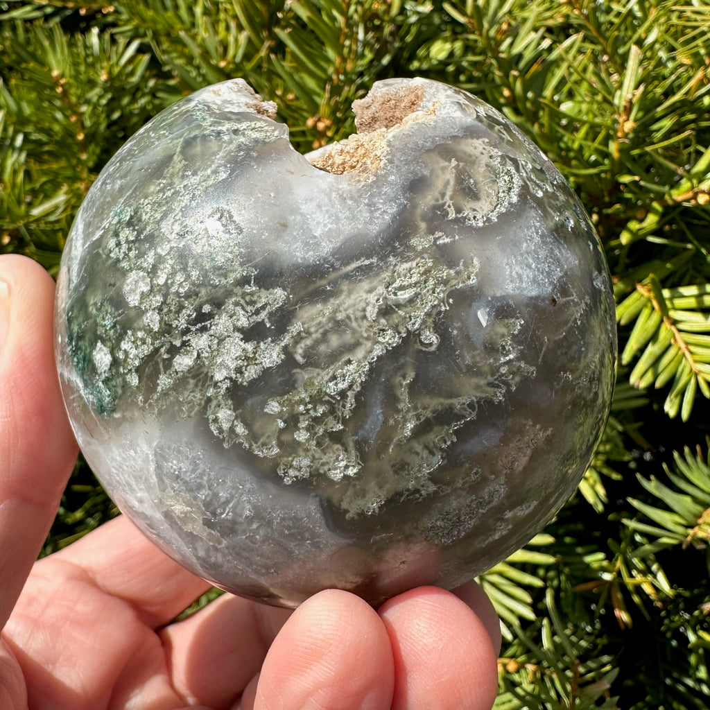 Moss Agate Sphere