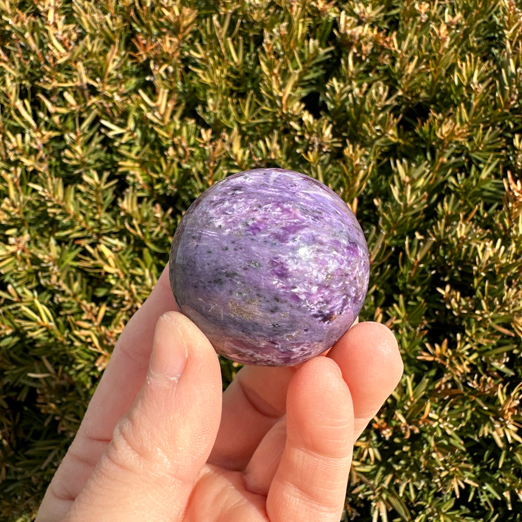 Charoite Sphere