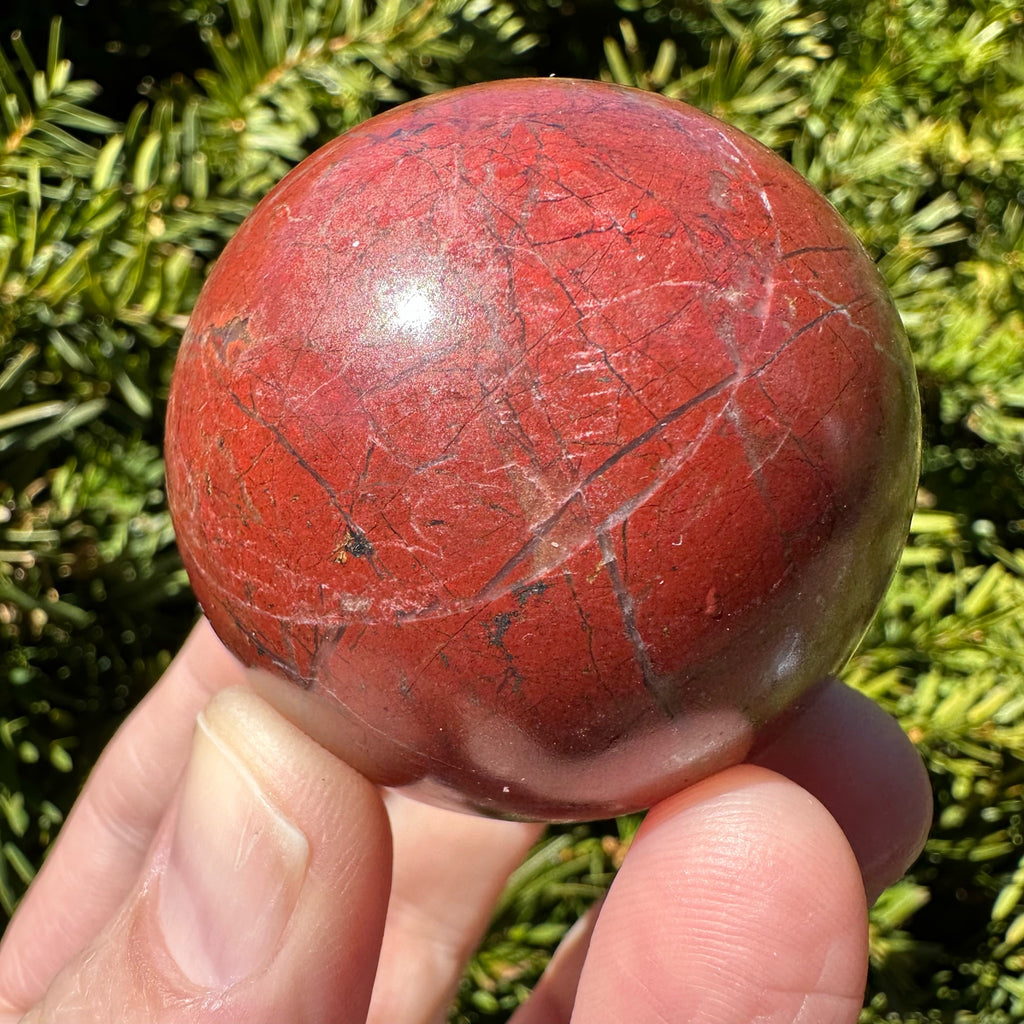 Red Jasper Sphere