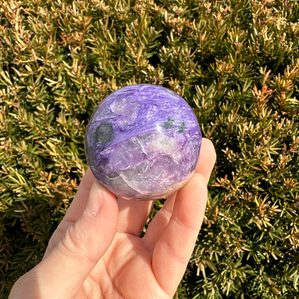 Charoite Sphere