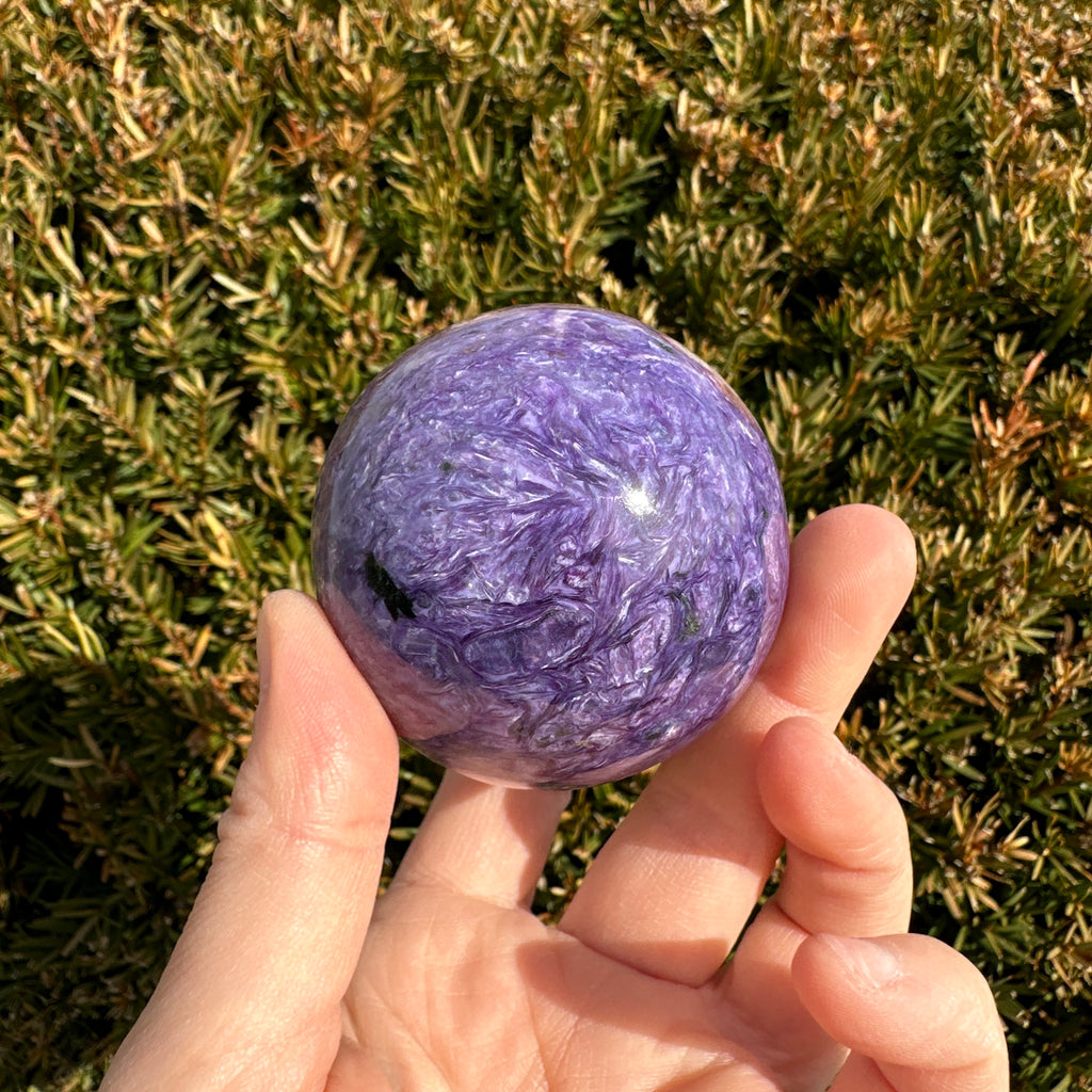 Charoite Sphere