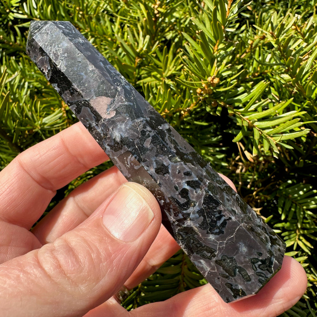 Indigo Gabbro (Merlinite) Tower