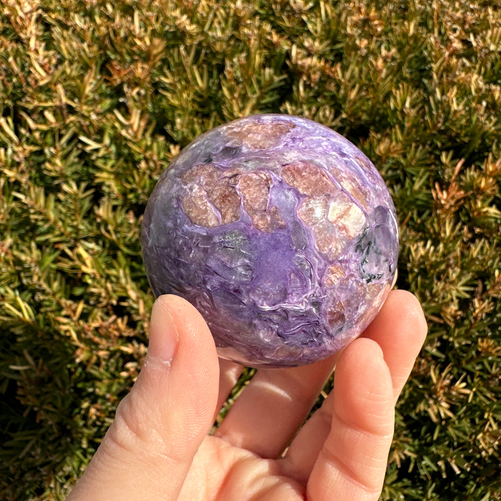 Charoite Sphere