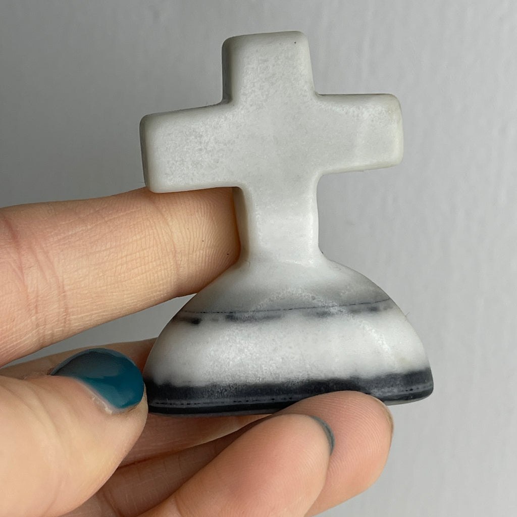 Tai Chi Jasper Headstone