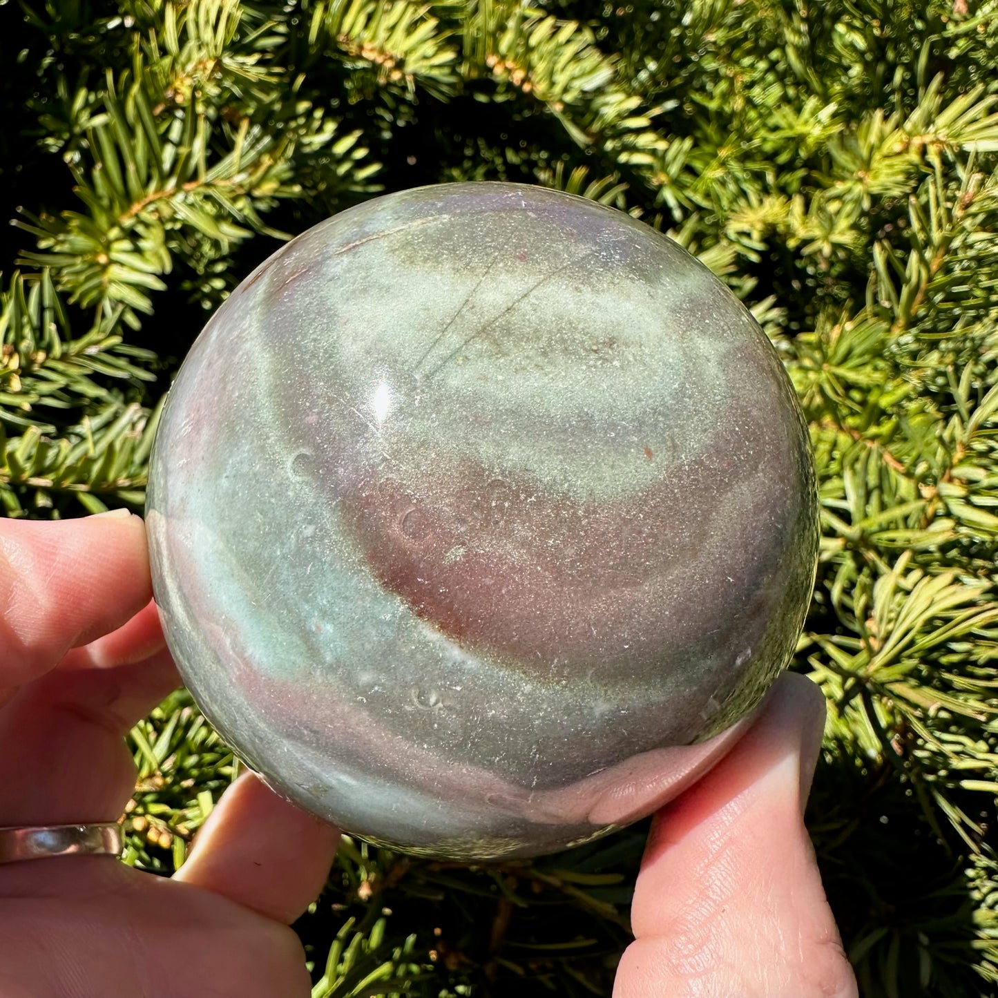 Ocean Jasper Sphere