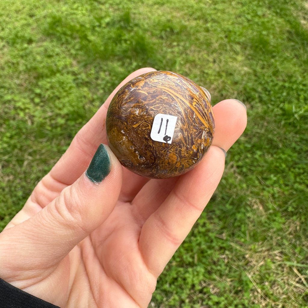 Calligraphy Stone Sphere