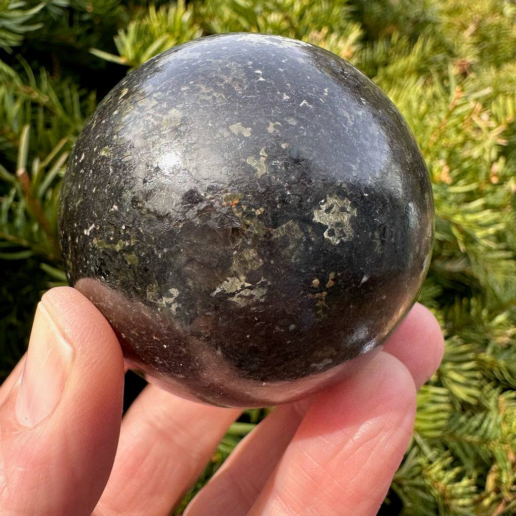 Nuummite Sphere