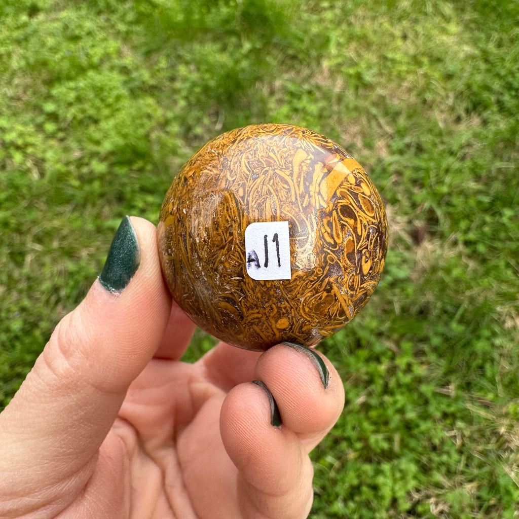 Calligraphy Stone Sphere