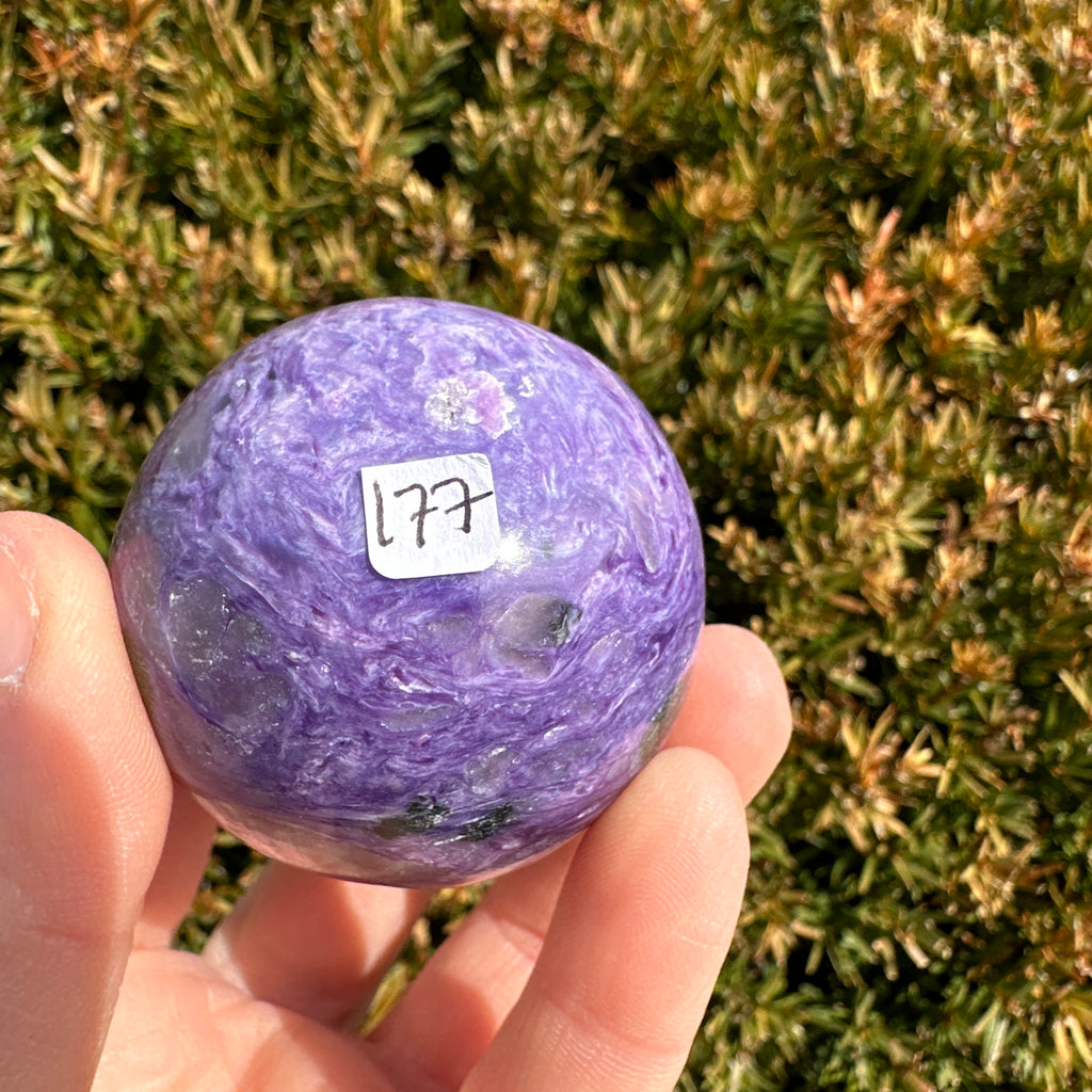 Charoite Sphere